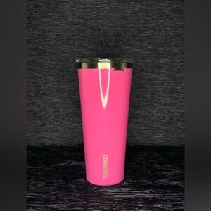 Corkcicle Hot Pink Tumbler 16 oz